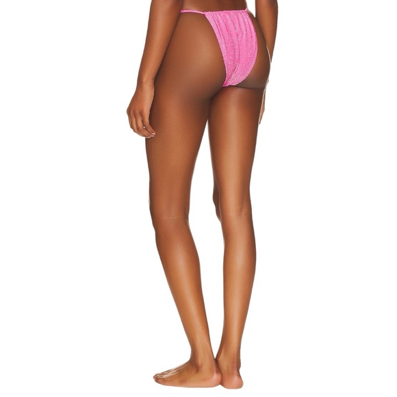 New Good American Sparkle Tiny Ties Bottom in Knockout Pink
Size 6 - Picture 5 of 9